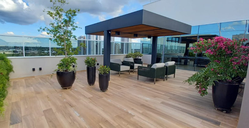 Terraço da clínica